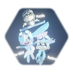 New Versions of Retro-Boy and Retro-Girl