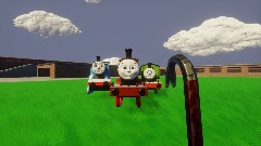 Thomas, Percy, and James Chasing GMOD