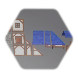 Stylized Medieval Fantasy House Kit