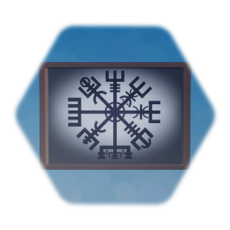 Vegvísir / Icelandic Compass Painting