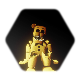Withered golden freddy