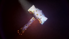 Thors hammer|Mjolnir|Diorama