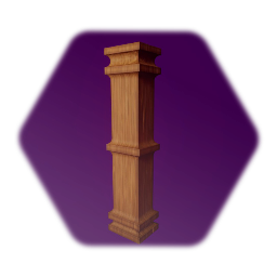 Wood Pillar A