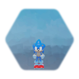 Remix of Low-poly Sonic