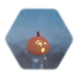 Oh, Goodness, I'm Dead with a Pumpkin Head