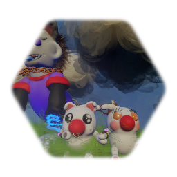 Mr weirdog and his finglings