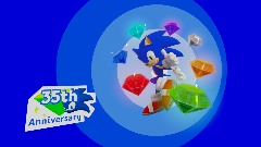 Sonic 35th Anniversary Render