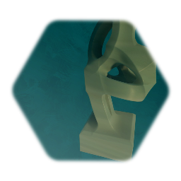 Beech Pool Asset Kit: Modern Art Sculpture