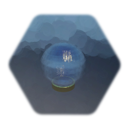 Globe with base