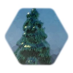 Evergreen tree (NO STUMP)