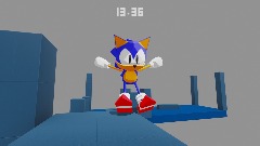 Low poly sonic test