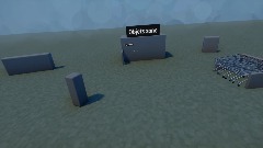 Drivable shooping cart test zone