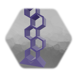 Hexagonal sculpture