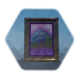 Painting, Lavender Sunset