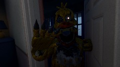 Nightmare Chica jumpscare