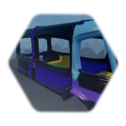 XR8 Rainbow Banger Bus