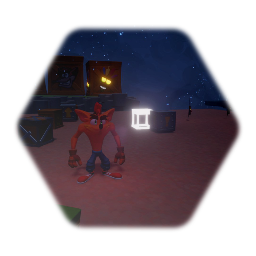 Crash bandicoot nitro adventures night light test zone