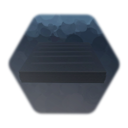 Darker floor/celling/wall tile but with stripes