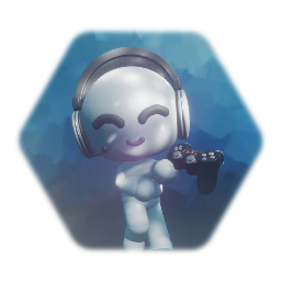 Cute Smol Puppet Gamer