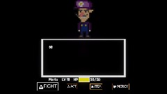Waluigi Undertale Fight