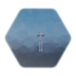 First person sword character