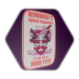 Dystopian Ad: Rembrandt's Optical Augments - #CUAJ Cyberpunk