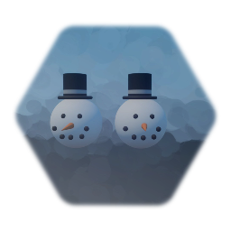 Silly Snowman head
