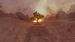 Tree Among the Sea of Fog