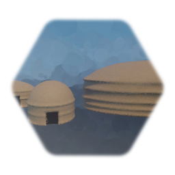 Powhatan Indian Huts