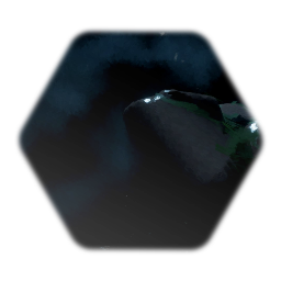 Small rocks with moss