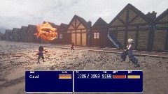 FINAL FANTASY VII (Battle) At Daytime  HD