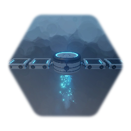 Floating Sci Fi Platform