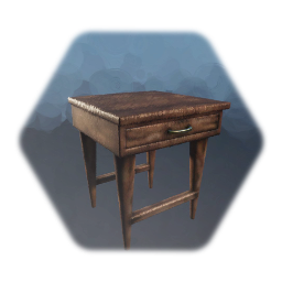 Small Wooden Desk - Old