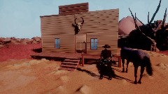 Wild West Scene