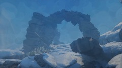 Snowy mountain