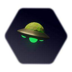 Simple Martian Saucer (UFO)