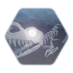 Remix of dragon skeleton