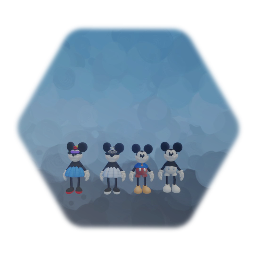 Mr Mouse  and ms Mouse and