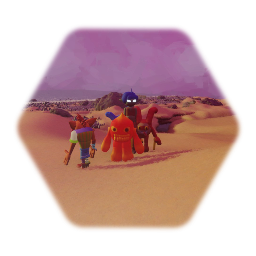 Skylanders in n sanity Beach
