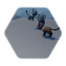 Raist,Nona,Sally: the 3   cats