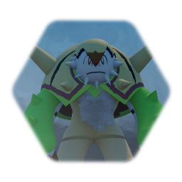 Chesnaught (Now as a sculpture)
