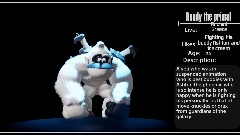 Randy the primal description screen