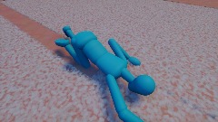 重曹を舐める空っぽパペット