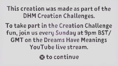 A screenshot taken in Dreams. 2 of 8.