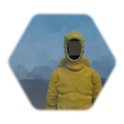 Remix of The backrooms  Hazmat suit