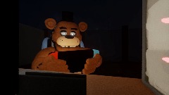 Freddy and Bonnie fight over a switch