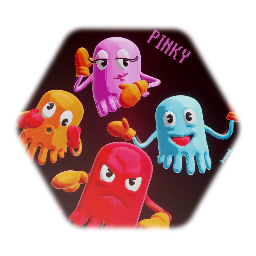 Blinky, Inky, Pinky & Clyde