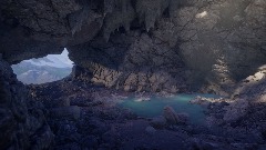 The Matterhorn Cave View