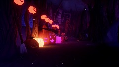 Forest of Gloom Cat Halloween Forest