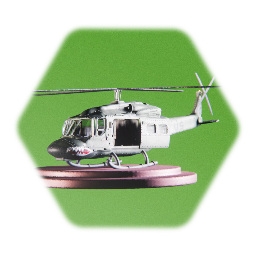 UH-1 with sharkmouse paint